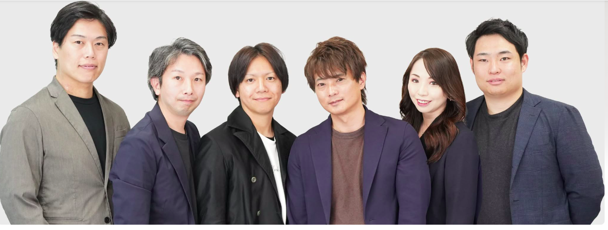 TSUNAGARU AI LABO コアチーム6名の集合写真